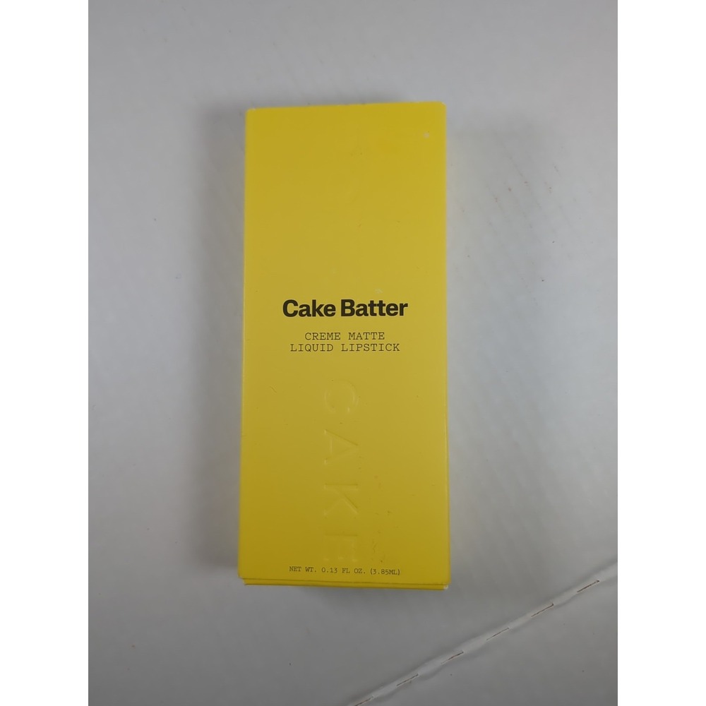 Pound Cake Cake Batter Creme Matte Liquid Lipstick RED‎ VELVET 0.13oz NEW IN BOX